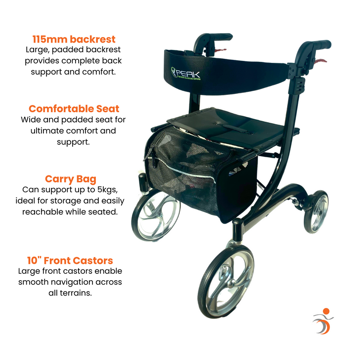 Ellipse Lite Aluminium Rollator