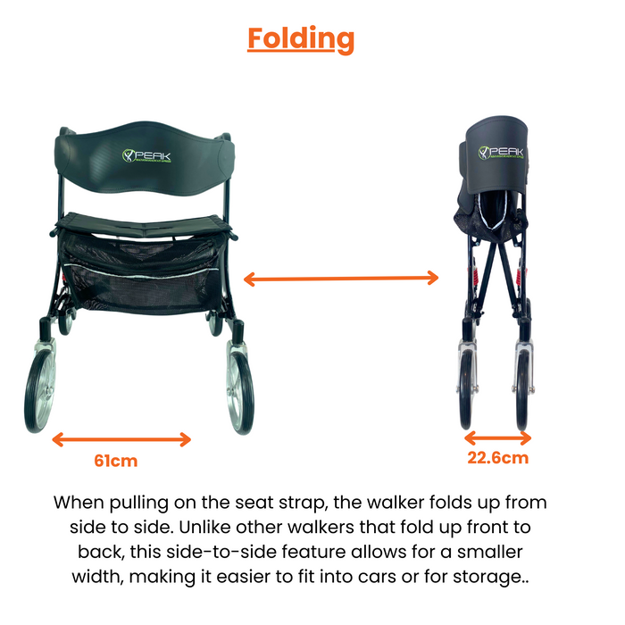 Ellipse Heavy Duty Rollator