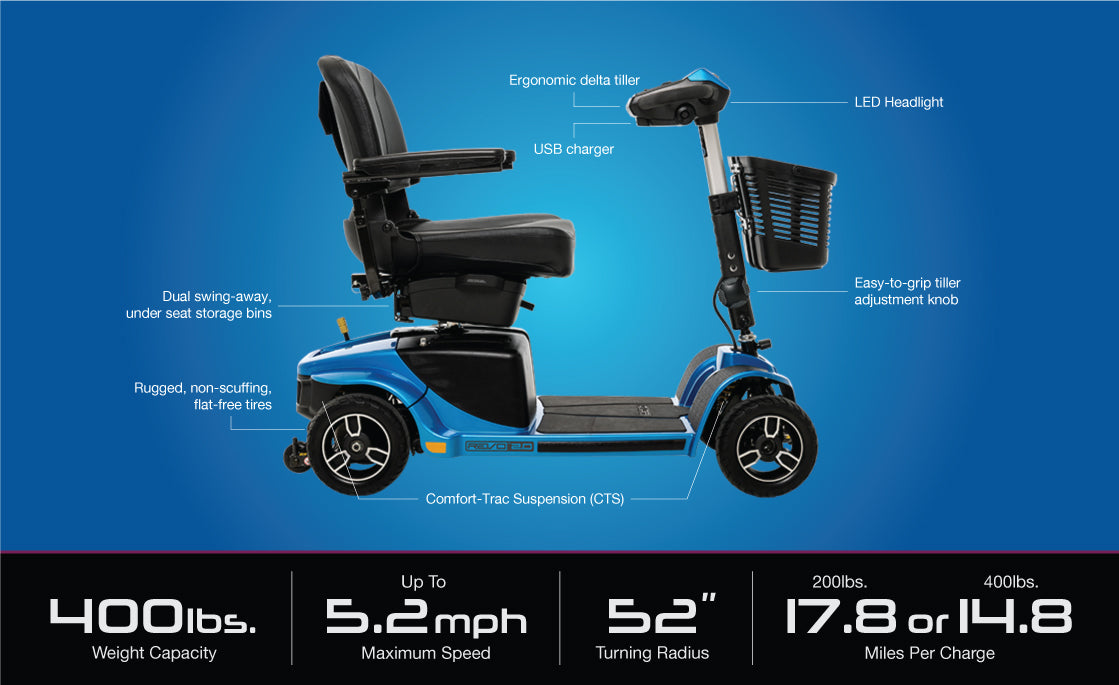 Pride Revo Mobility Scooter