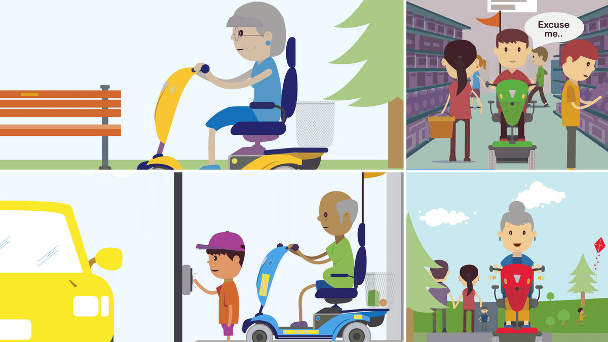 Independent Living Made Easy A Guide to Choosing a Mobility Scooter — Dynamic Healthcare New