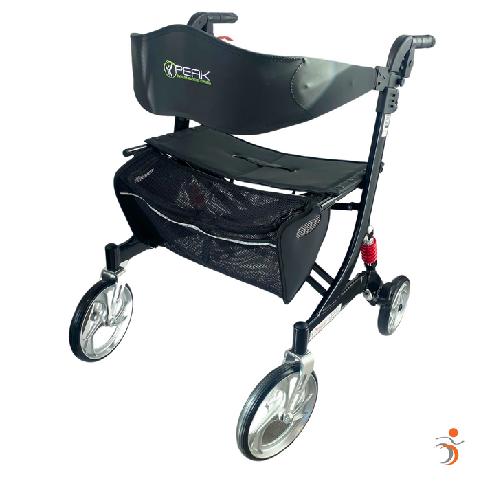 Ellipse Bariatric Rollator - Large Wheels & Extra Wide Seat