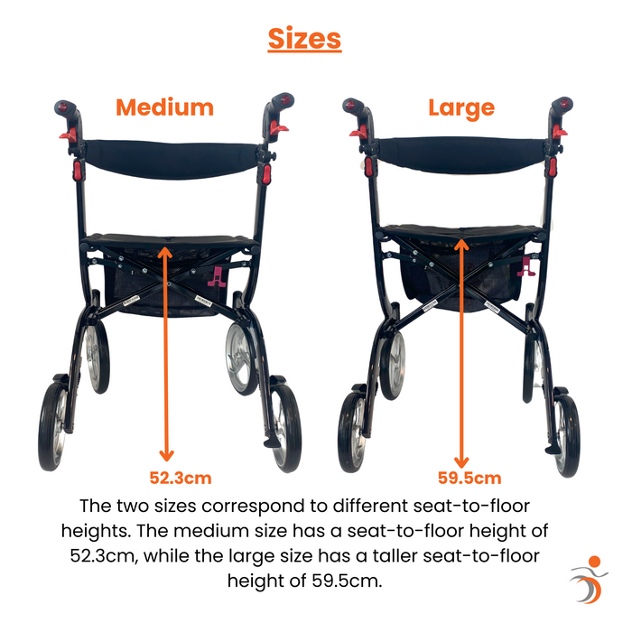 Ellipse Lite Aluminium Rollator