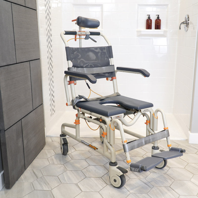 Sb3t Roll-in Buddy Tilt Shower Commode — Dynamic Healthcare New Zealand